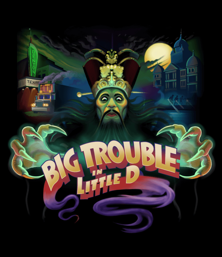 Hop and Sting Big Trouble Beer Label